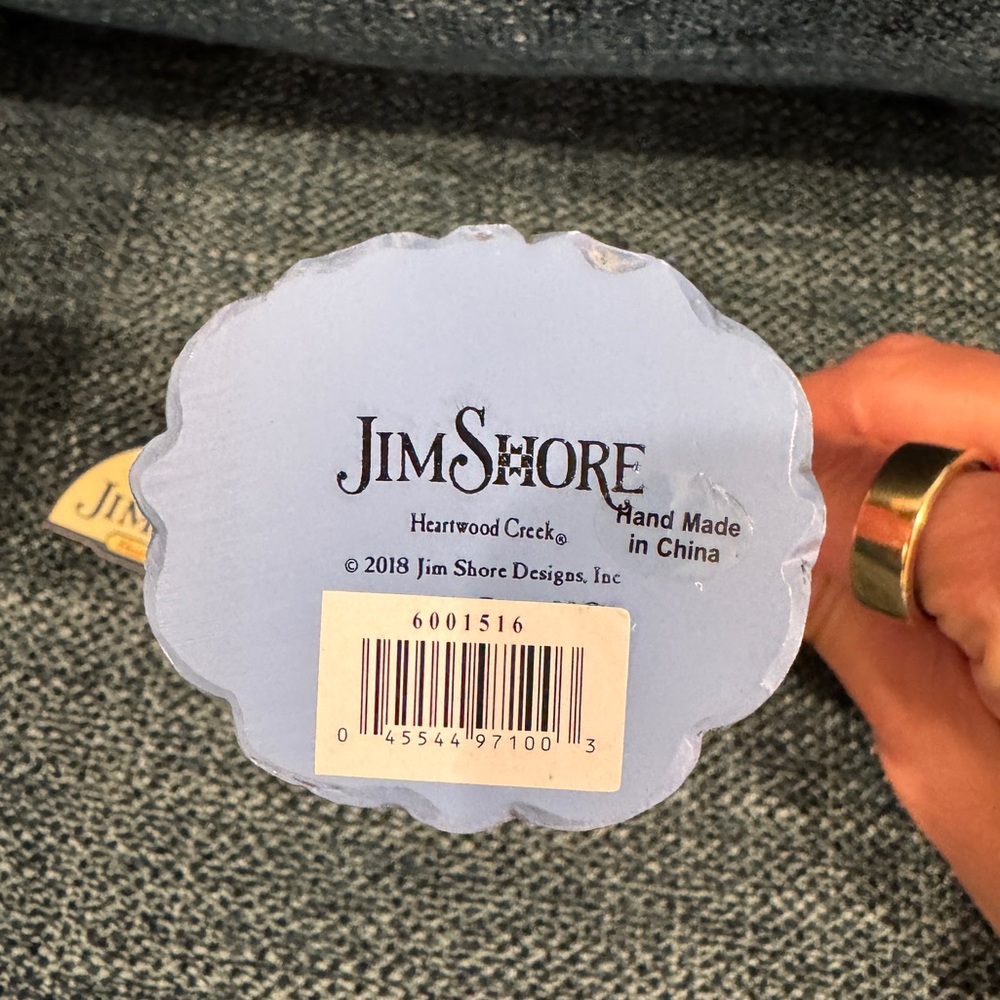 Jim Shore Angel Ornament - Pink and Blue - Picture 4 of 4